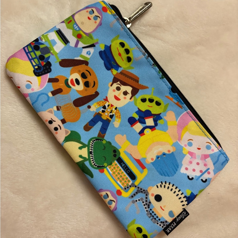 Loungefly Toy Story Blue Character Zip Pouch